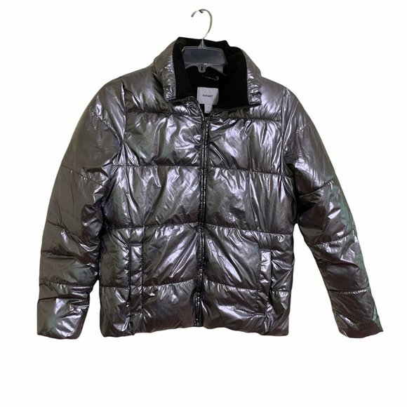 Old Navy | Jackets & Coats | Old Navy Puffer Jacket Size Small Gunmetal ...